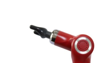 Folding Fascia Gun Muscle Relaxer Electric Massager Instrument