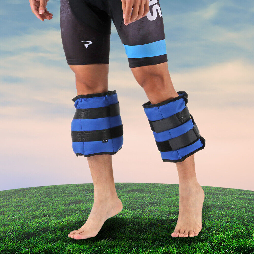 Ankle Wrist Leg Weights Straps Running Exercise Fitness Gym Strength Training