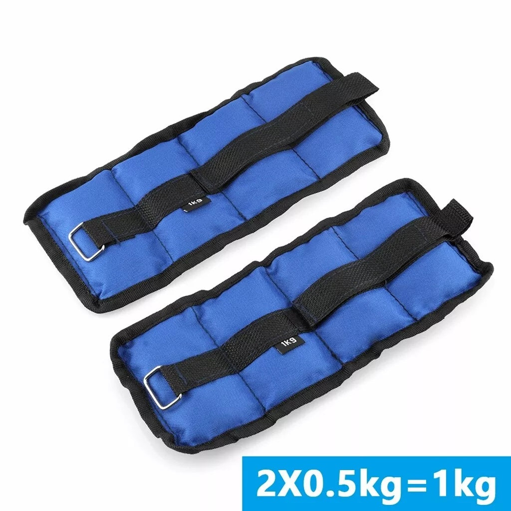 Ankle Wrist Leg Weights Straps Running Exercise Fitness Gym Strength Training