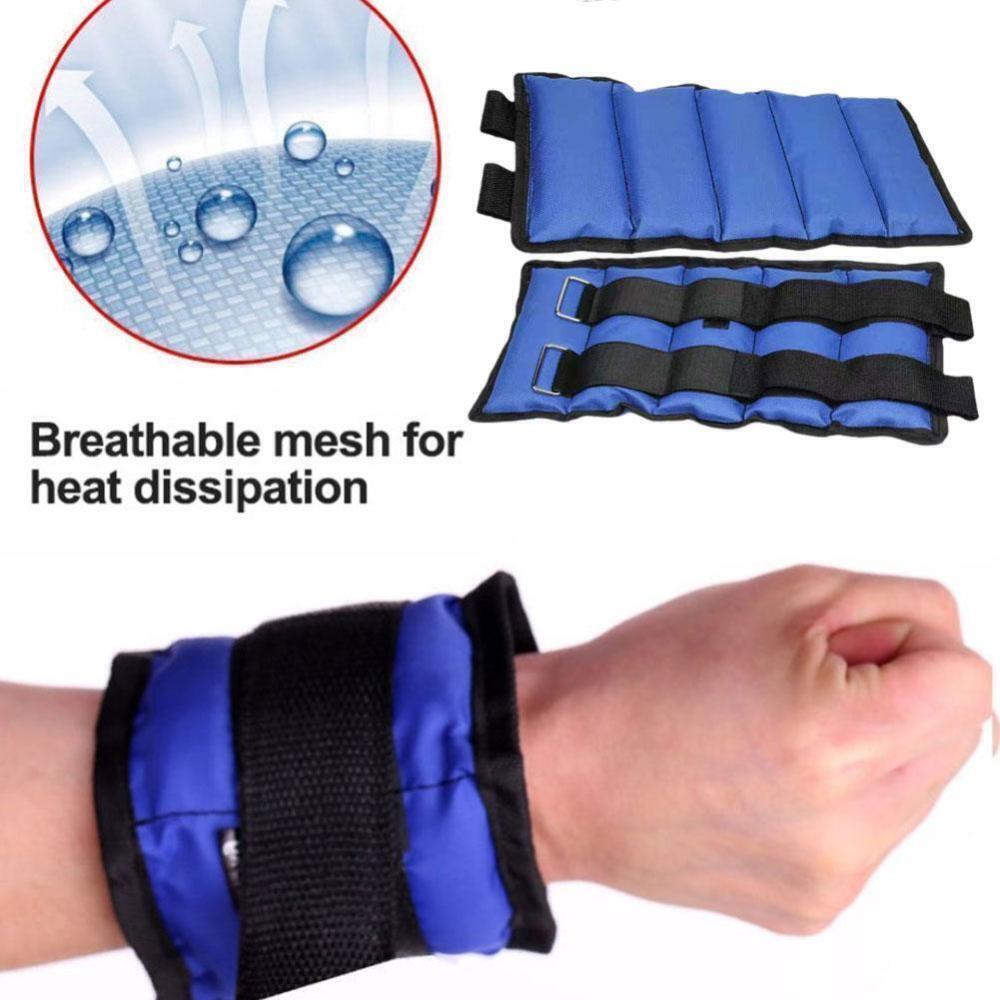 Ankle Wrist Leg Weights Straps Running Exercise Fitness Gym Strength Training